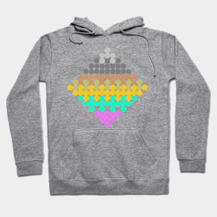 dot pattern A Hoodie